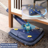 Triangle Mop 360 Twist Squeeze Wringing Window Glass Toilet Bathroom